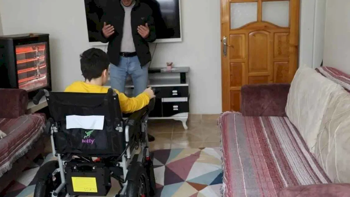 DBB'den engellilere yatak ve akülü tekerlekli sandalye desteği