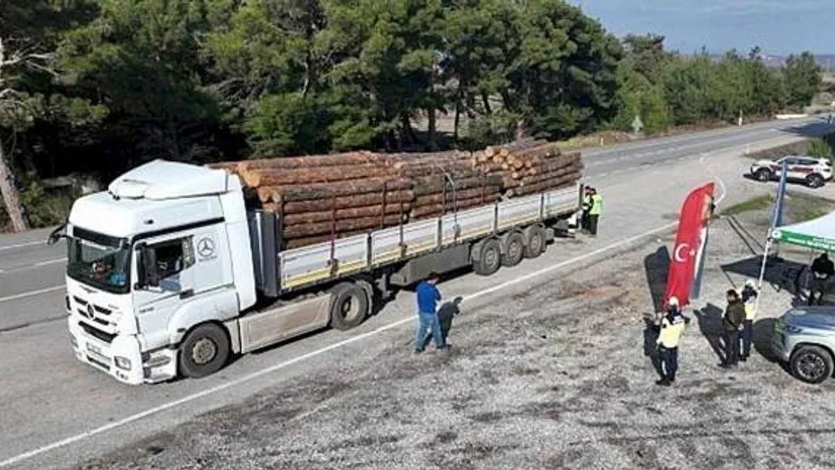 Orman ürünleri taşımacılığında dijital takip dönemi