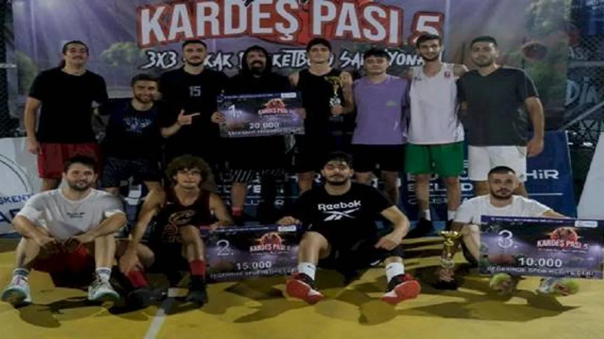 Kocaeli sokak basketbolunda heyecan dolu final