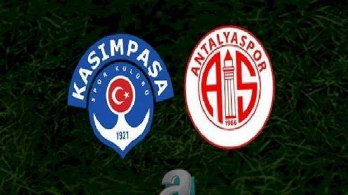 Kasımpaşa - Antalyaspor canlı anlatım (Kasımpaşa - Antalyaspor CANLI İZLE)