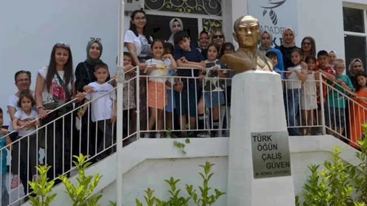 Antalyalı çocuklar Sapadere İpek Evi’nde