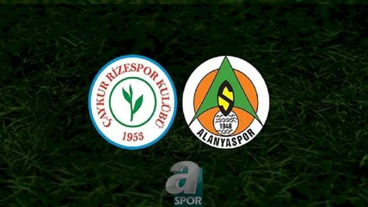Çaykur Rizespor Alanyaspor maçı CANLI İZLE (Rizespor-Alanyaspor canlı anlatım)