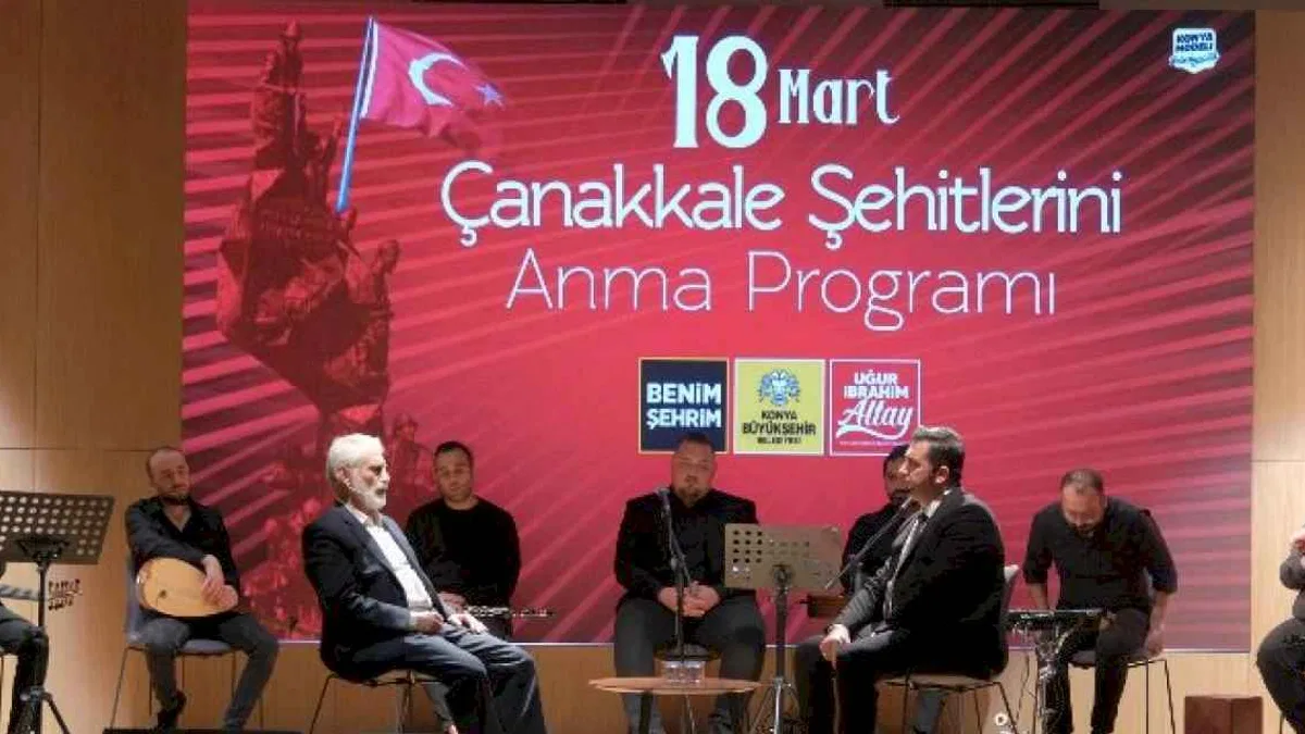 Çanakkale Şehitleri Konya'da anıldı