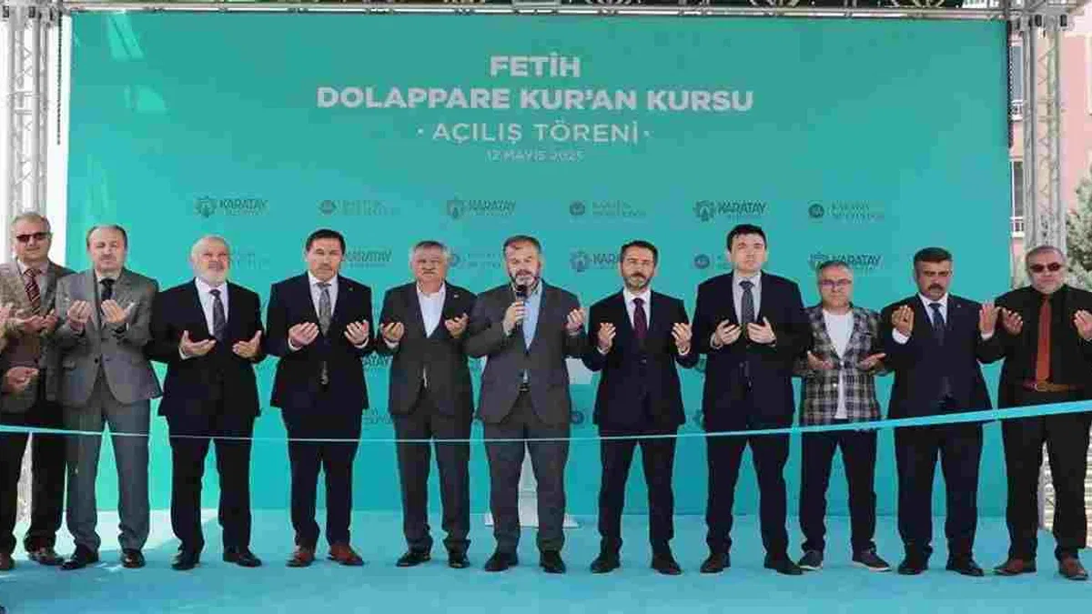 Karatay'da 21 milyonluk eser hizmete girdi
