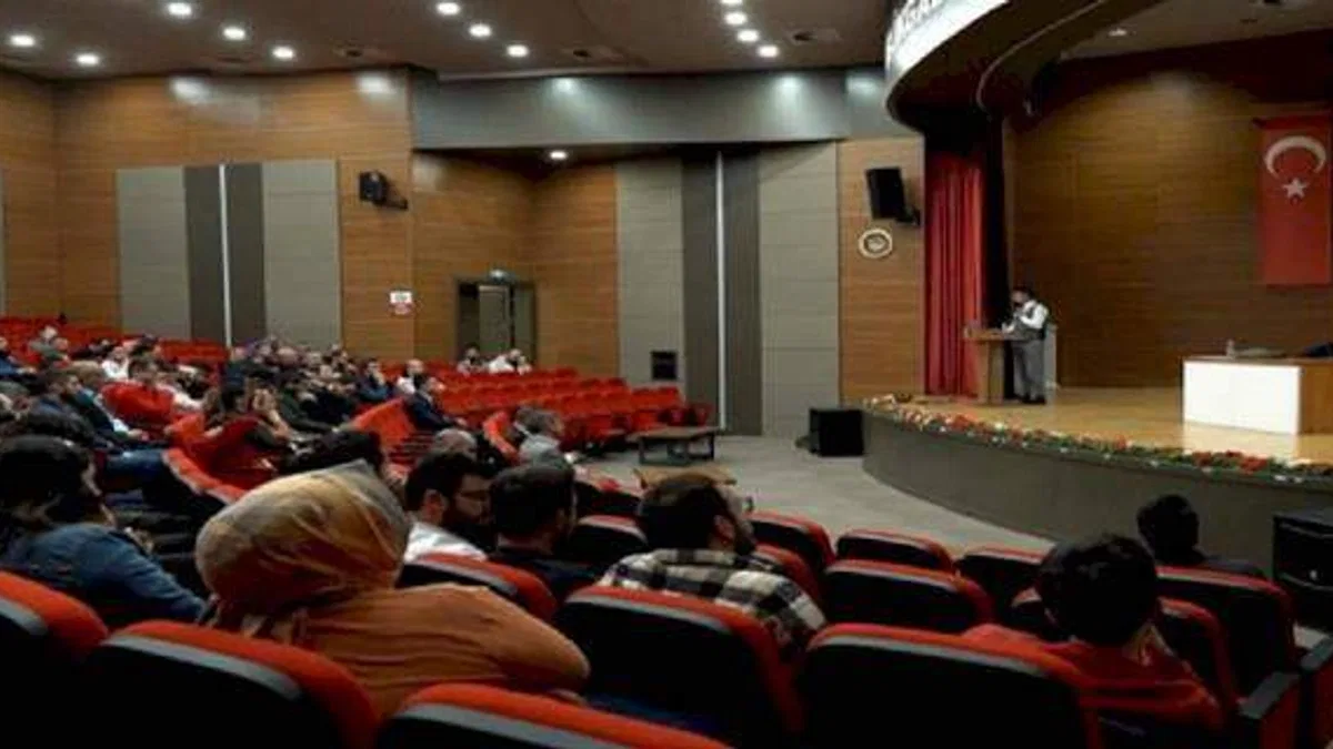 Kayseri Melikgazi'de iş sağlığı eğitimi