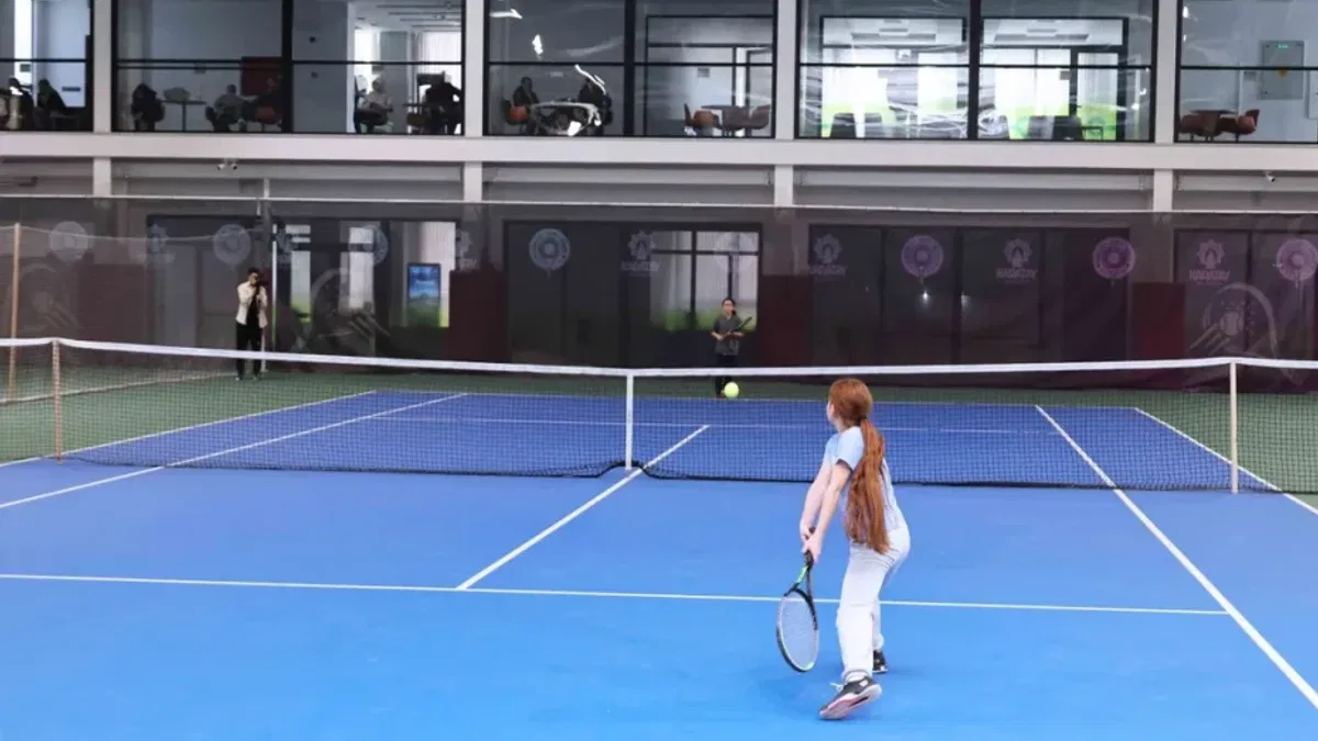 Konya Karatay'da 'İl Birinciliği Tenis Turnuvası' heyecanı