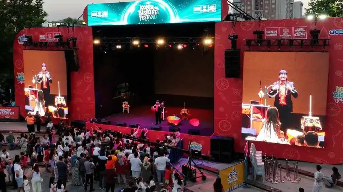 Konya Bisiklet Festivali’nin açılışı coşkuyla gerçekleşti