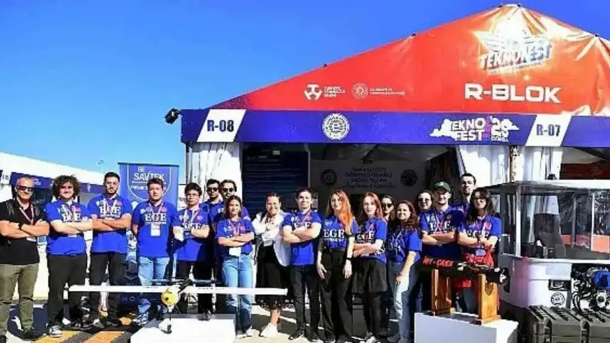 TEKNOFEST İstanbul'da Ege Üniversitesi yoğun ilgi gördü