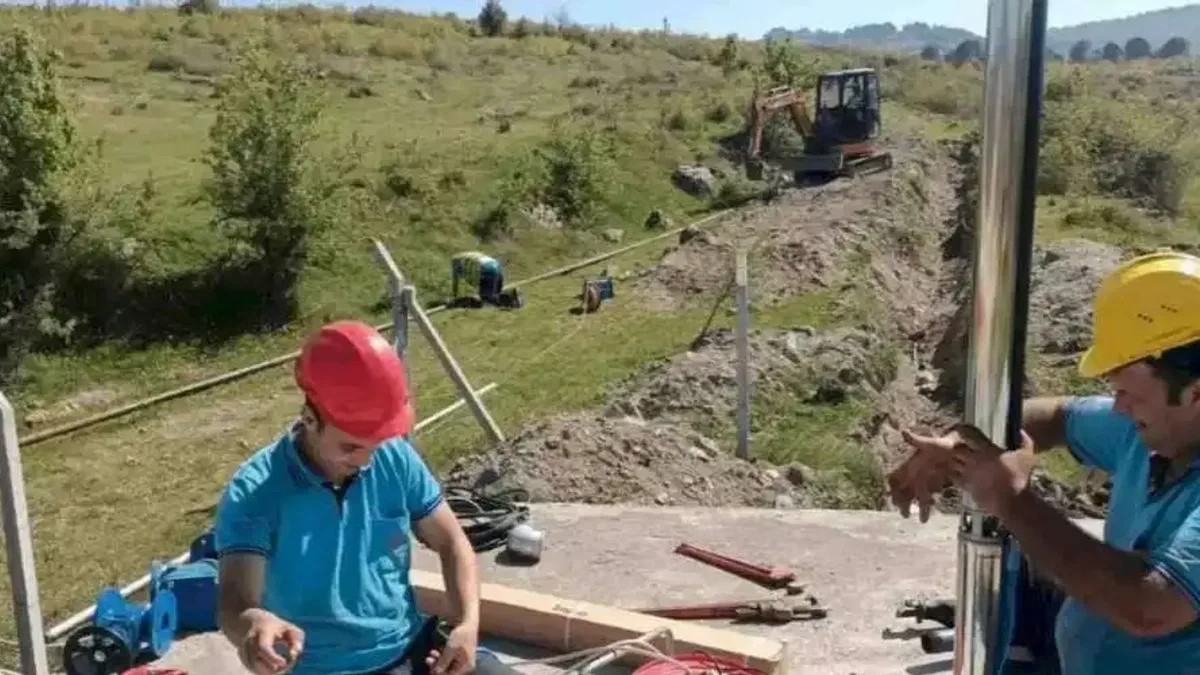 Kepsut'ta içme suyu sorunu çözüldü