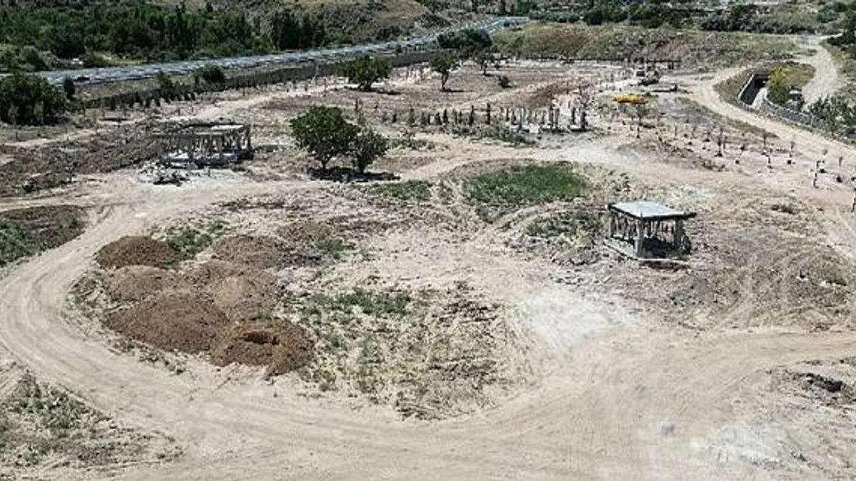 Nevşehir Millet Bahçesi hızla ilerliyor