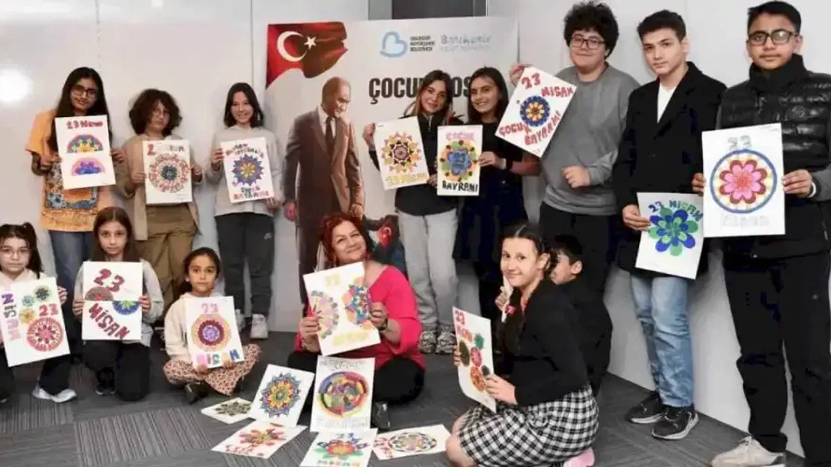 Balıkesir Büyükşehir'den çocukların hayal gücünü geliştiren etkinlik