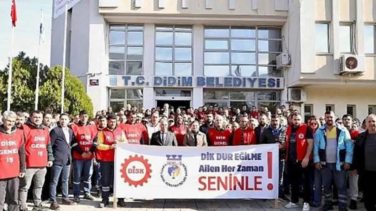 Didim Belediye Personelinden Başkan Gençay'a Büyük Destek: "Dik Dur Eğilme Ailen Seninle"