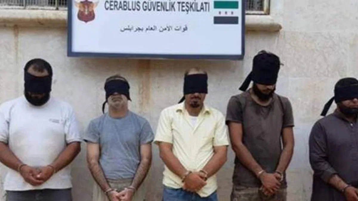 DEAŞ'lı 5 terörist eylem hazırlığındayken yakalandı