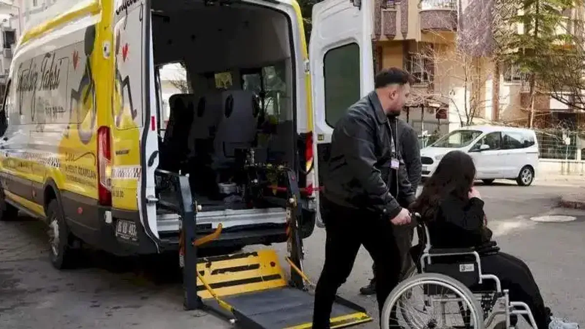 Ankara Keçiören’de engelsiz ulaşım hizmeti