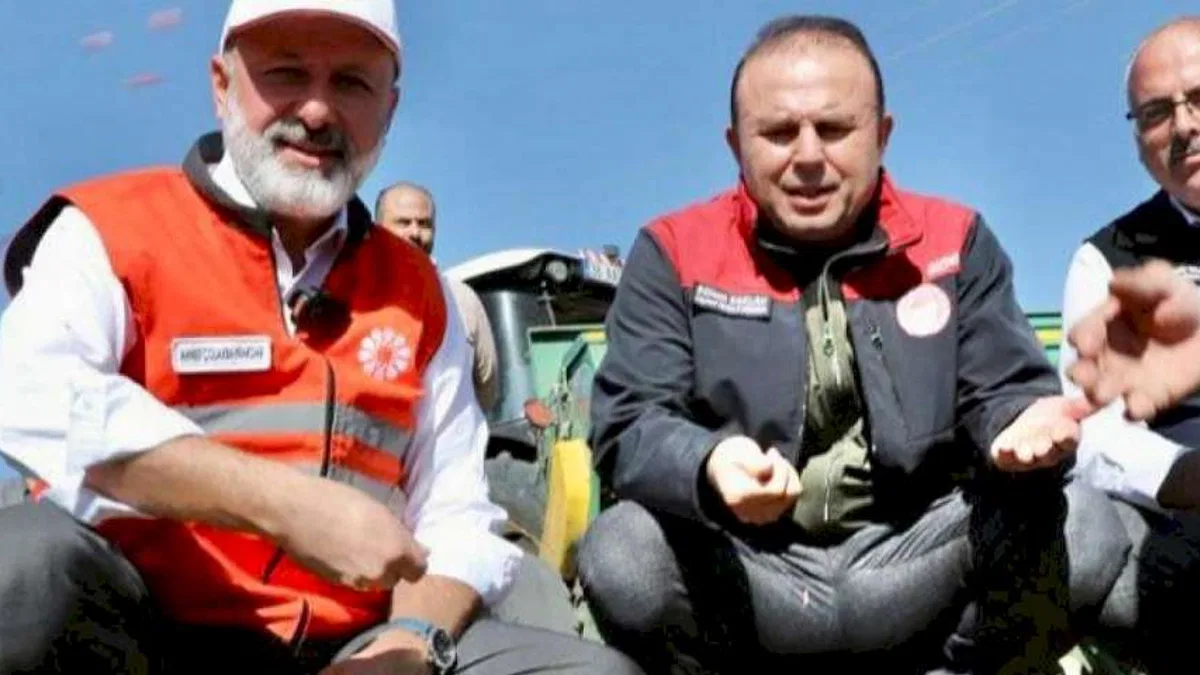 Kayseri Kocasinan'da ilk buğday ekimi