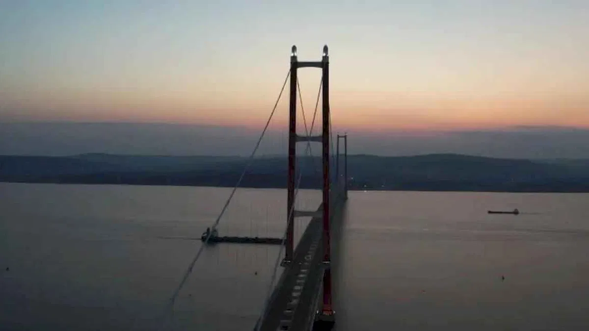 1915 Çanakkale Köprüsü 7 milyon araca hizmet verdi!