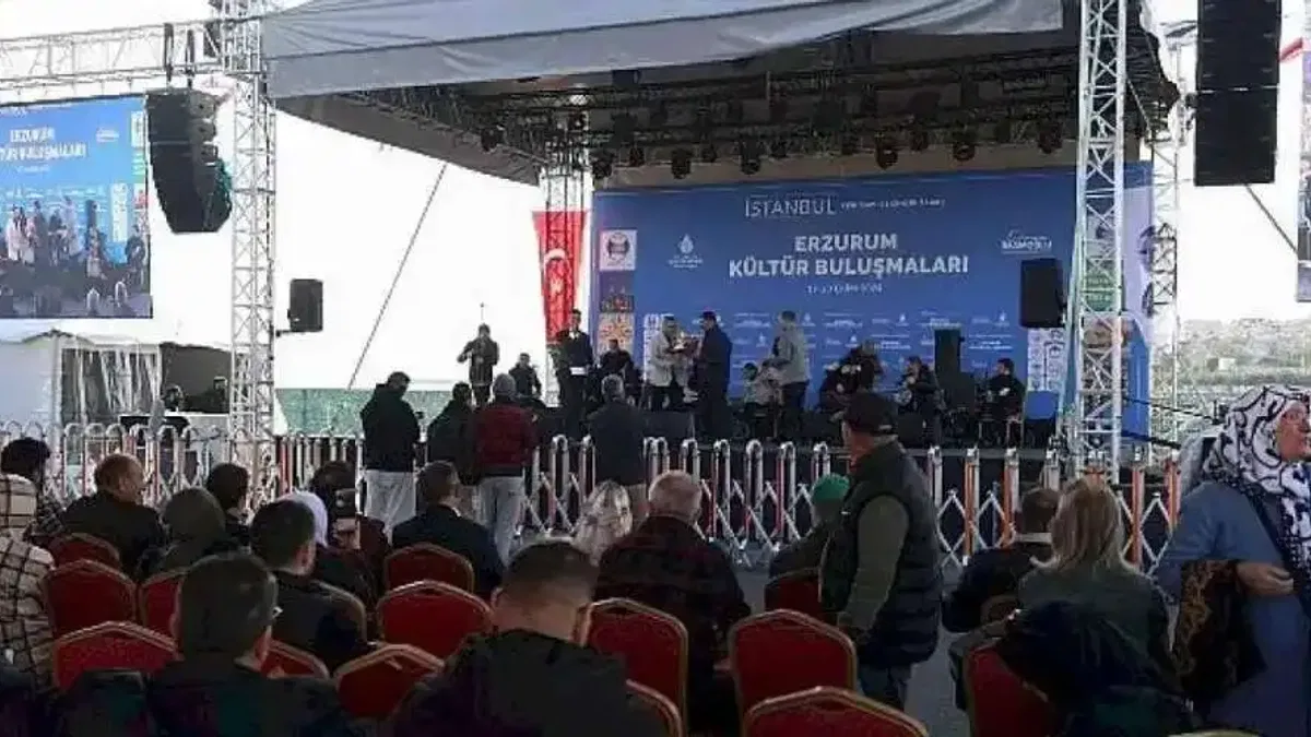 Yenikapı'da Erzurum rüzgarı.