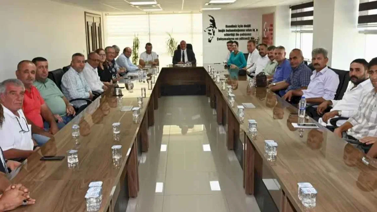 Manisa MASKİ Yunusemreli muhtarları dinledi