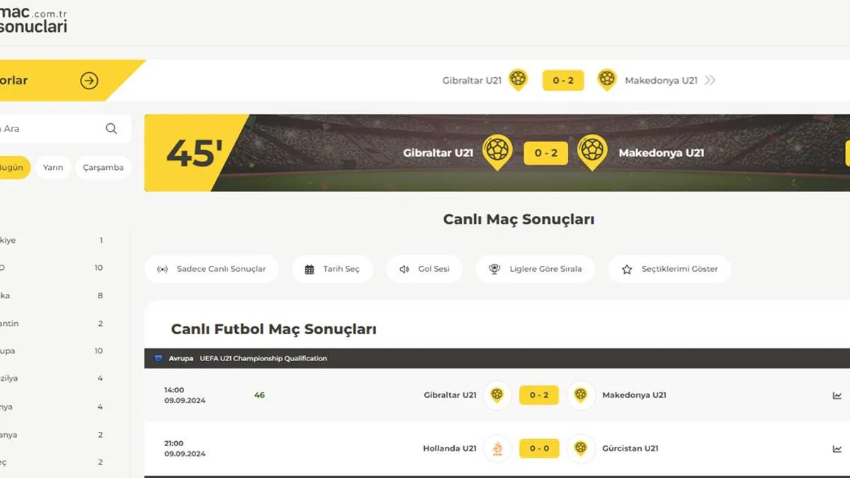 Anlık Canlı Maç Sonuçlarına Nereden Ulaşabilirsiniz?