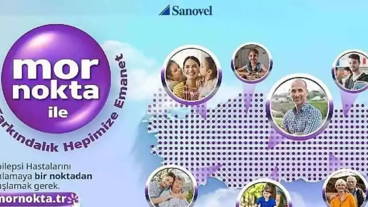 Sanovel, epilepsiyle mücadelede dikkatleri mor noktaya çekiyor