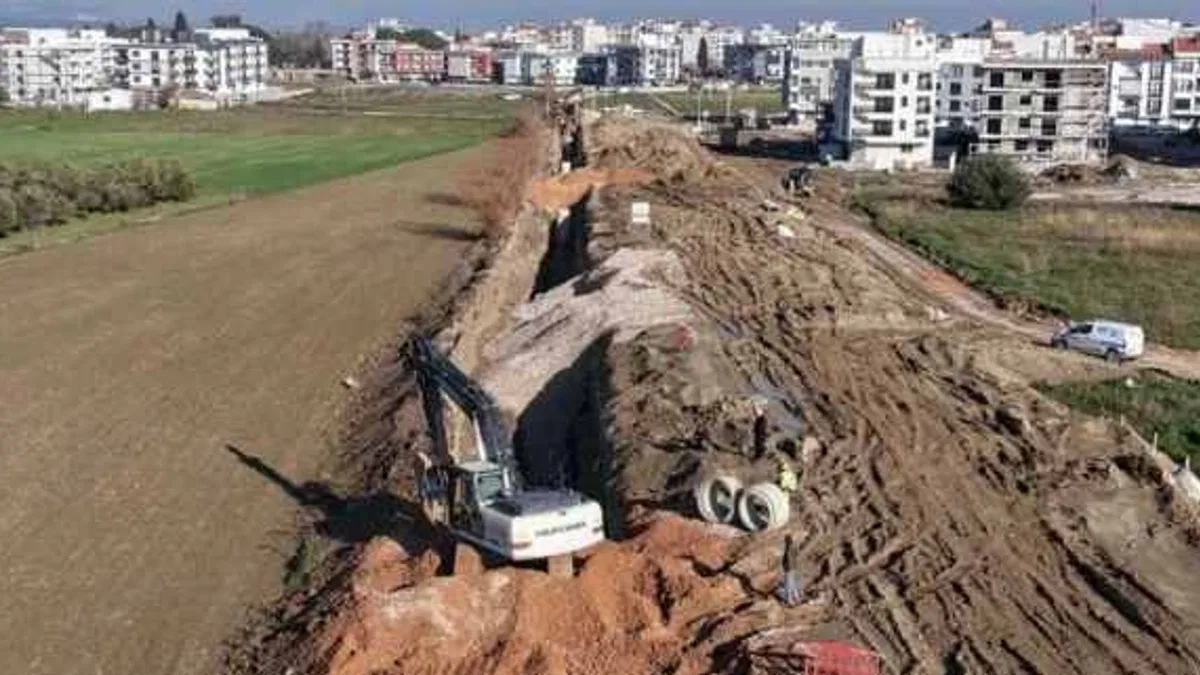Manisa’nın altyapı projesi Muradiye’de devam ediyor