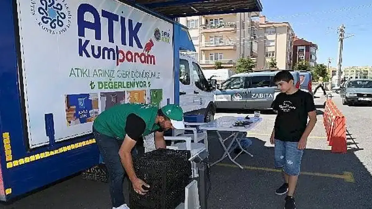 Selçuklu Belediyesi'nden Yeni Bir Sıfır Atık Uygulaması Daha