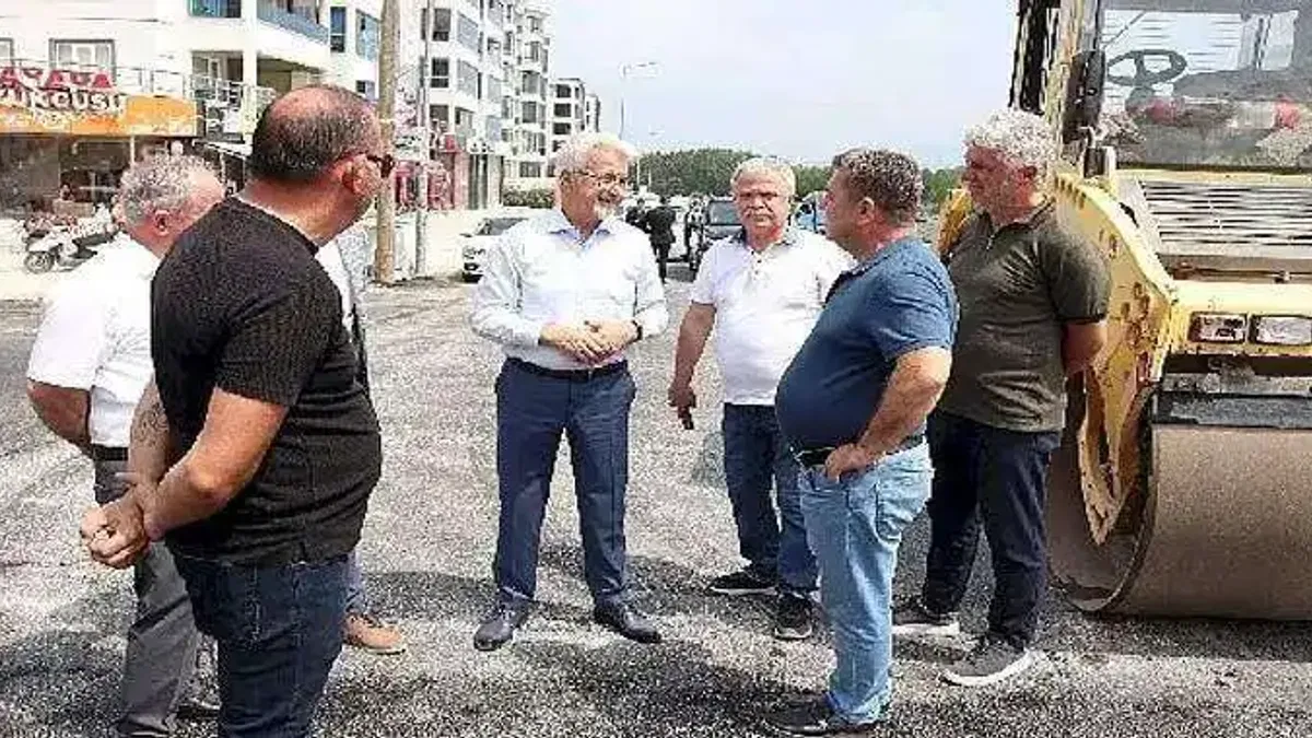 Nilüfer'de asfalt seferberliği devam ediyor