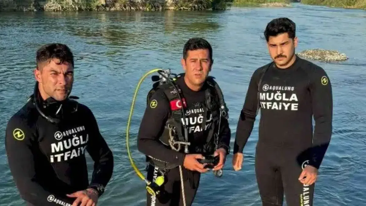 Manisa'da Su Altı Arama Kurtarma Ekibi görev başında