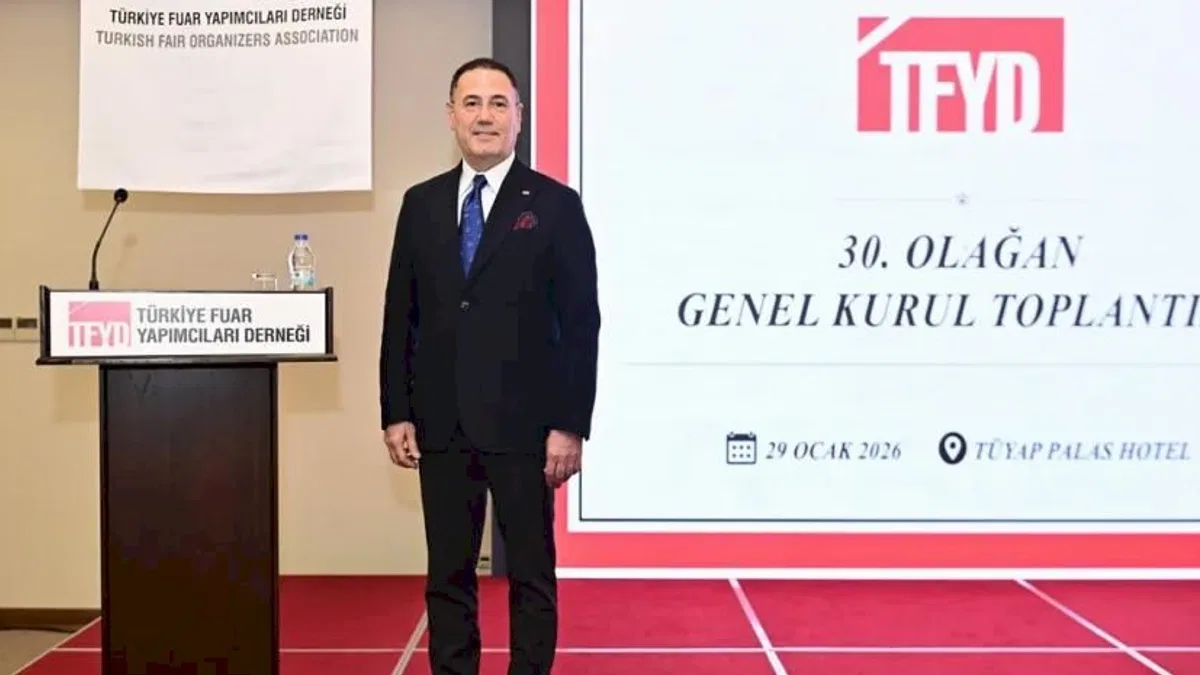 Türkiye Fuar Yapımcıları Derneği’nde İlhan Ersözlü Yeniden Başkan Seçildi