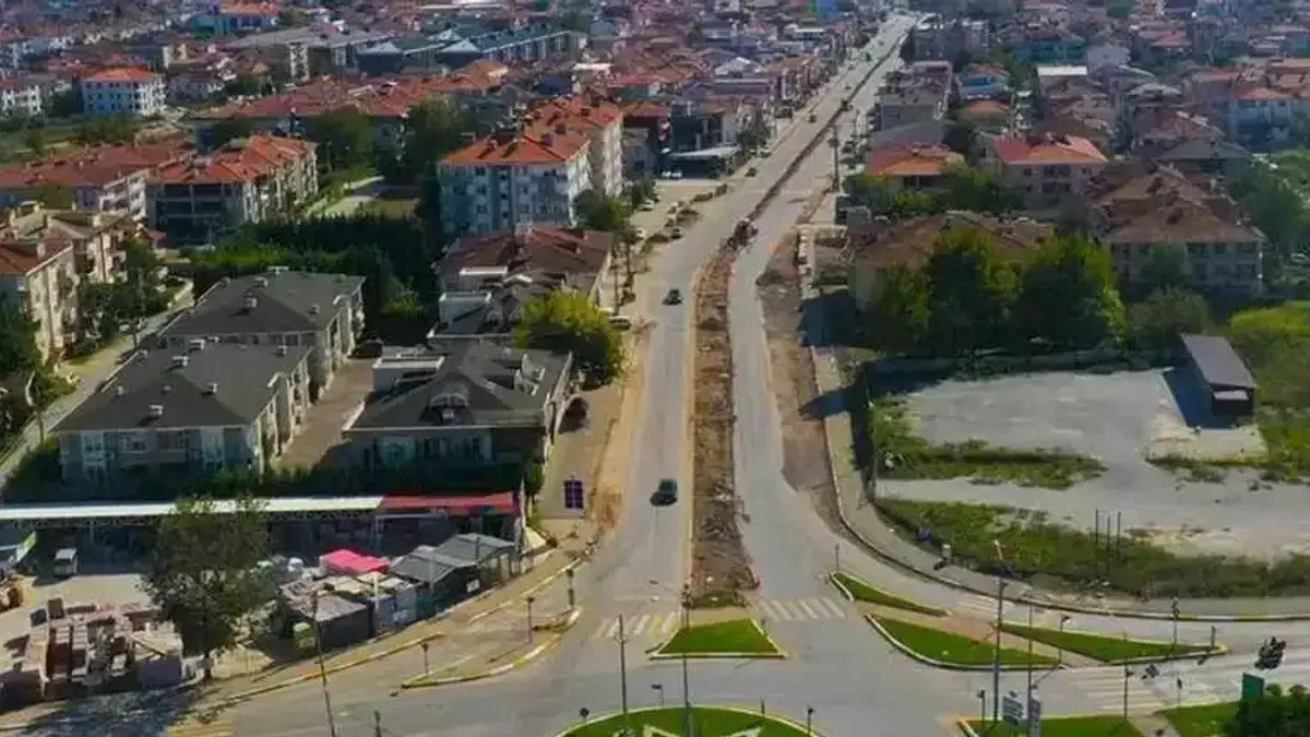 Şeker girişinde dönüşüm başladı: Ahmet Yesevi Caddesi yenileniyor