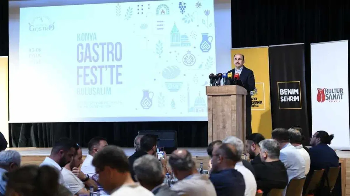 Konya GastroFest 3-6 Eylül’de lezzet tutkunlarını ağırlayacak