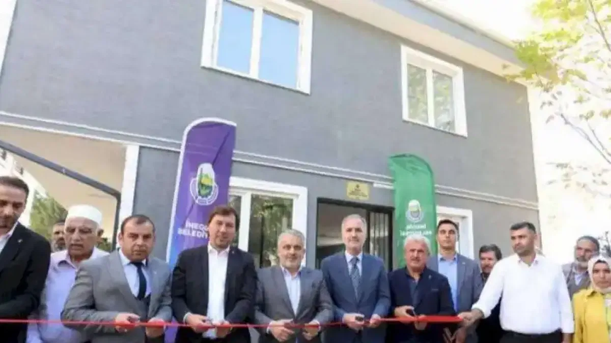 İnegöl'de Baykoca Taziye Evi hizmete girdi