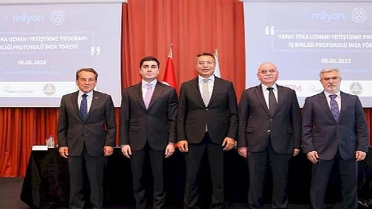 Yapay Zeka Uzmanı Yetiştirme Programı İçin İmzalar Atıldı