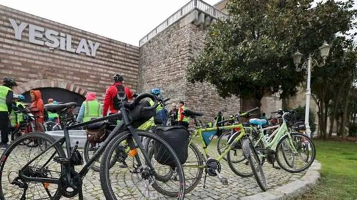 Yeşilay pedalları sağlığa çevirecek