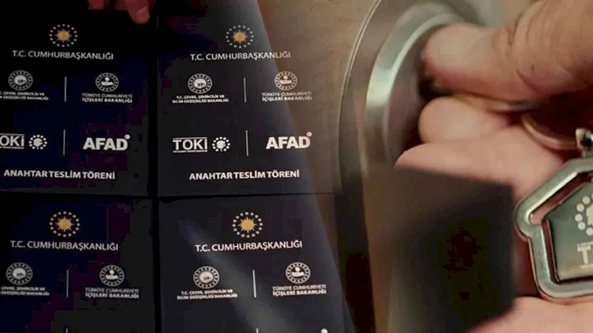 Anahtarlar hazır... 155 bininci konut teslim ediliyor