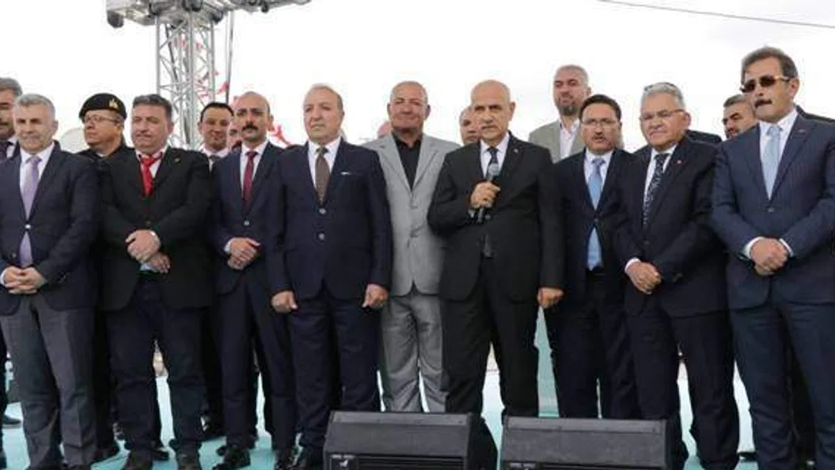 Bakan Kirişci, Cemevleri temel atma ve toplu açılış töreninde konuştu
