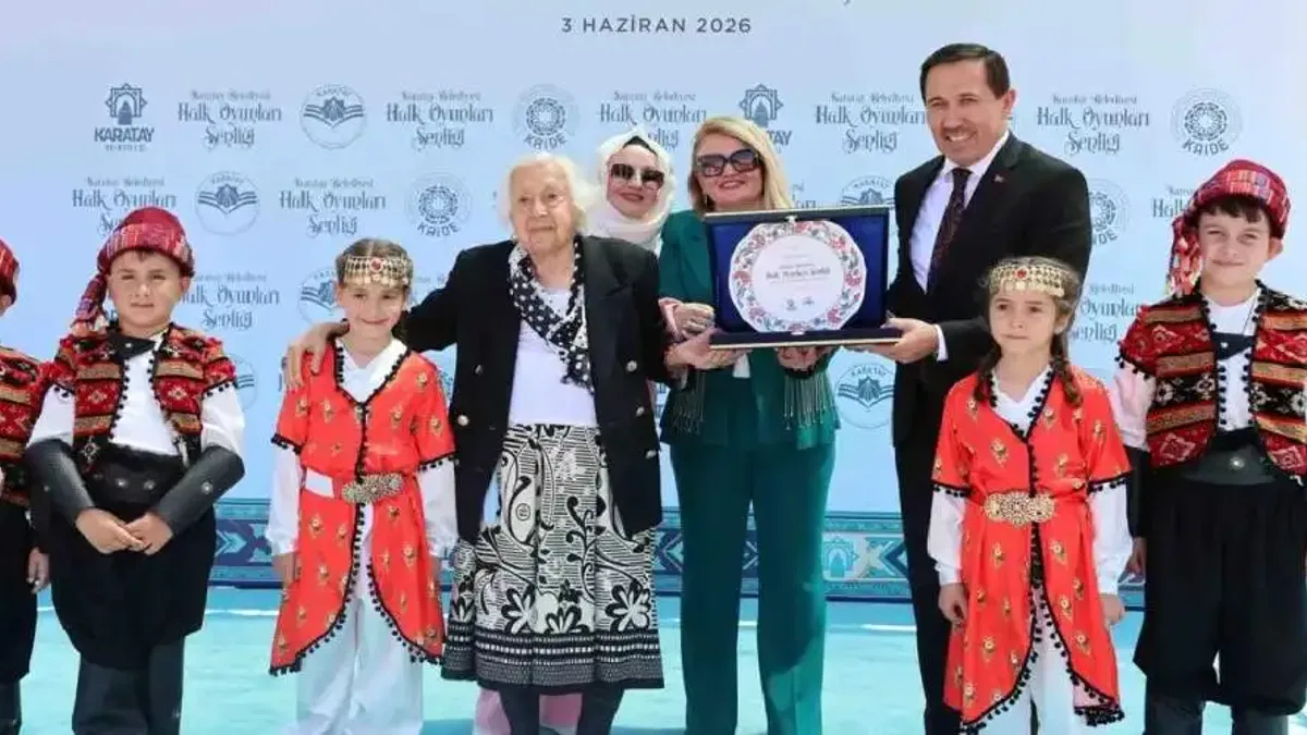 Konya Karatay’da kültürel miras halk oyunlarıyla yaşatıldı