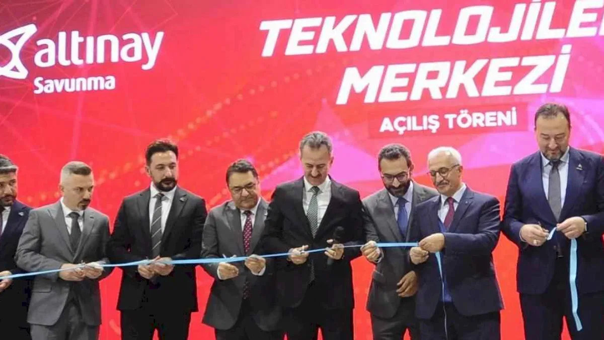 Altınay Savunma Teknolojileri'nin yeni üretim üssü açıldı