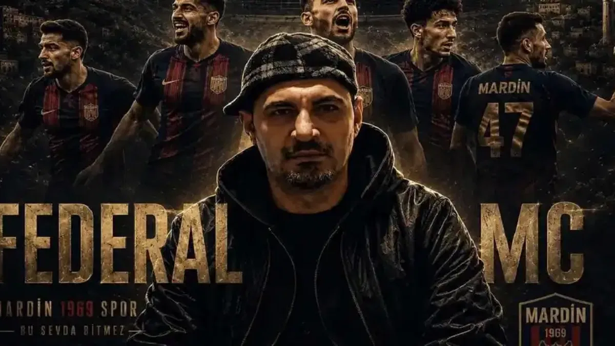 Rapçi Federal MC’den Mardin 1969 Spor’a özel marş!