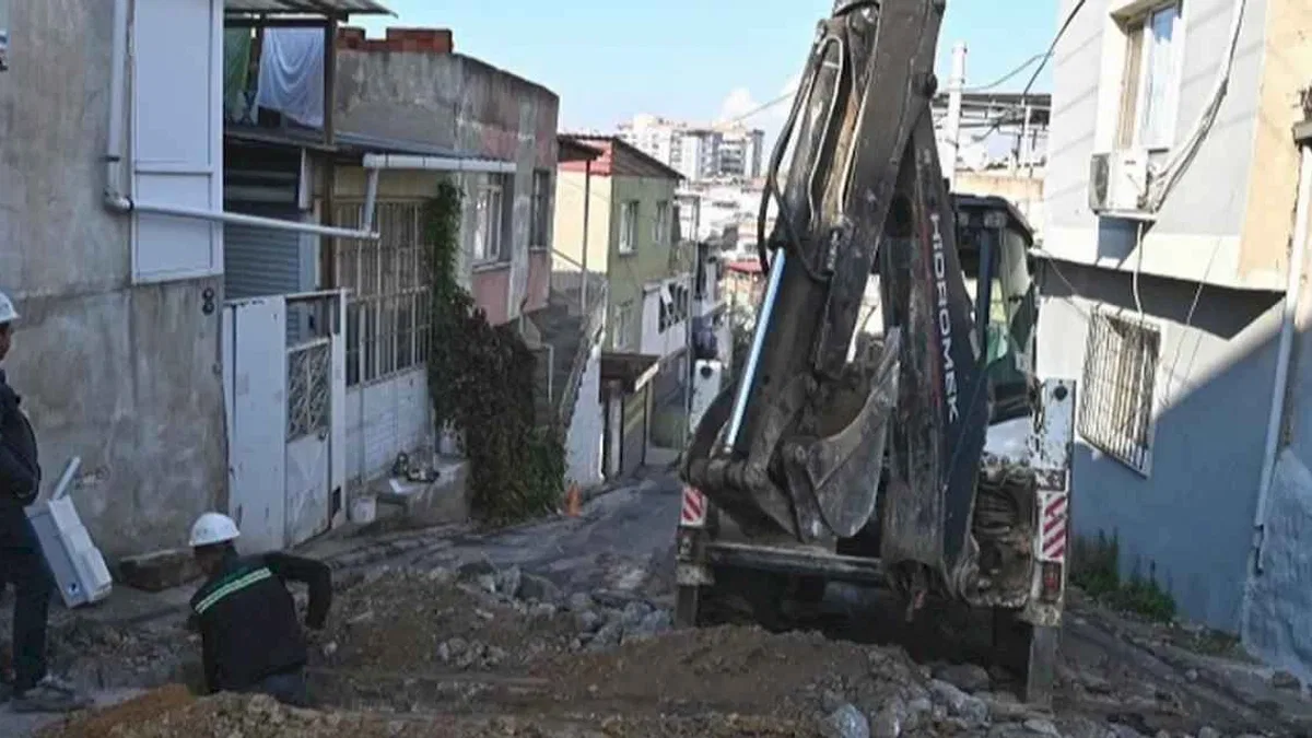 İzmir Karabağlar'da doğalgaz sevinci