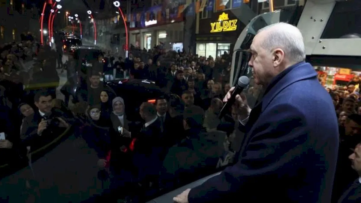 Cumhurbaşkanı Erdoğan memleketi Rize'de