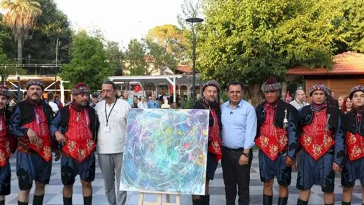 Sanatın ve barışın renkleri Dalaman’da buluştu