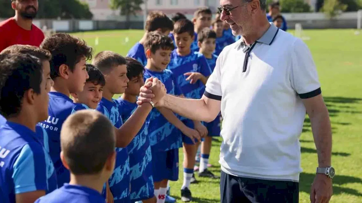 Konya Selçuklu'da spor okullarına ziyaret
