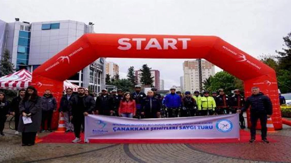 Pedallar Çanakkale şehitleri için dönüyor