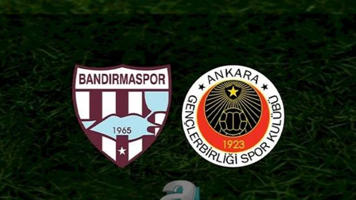 Bandırmaspor - Gençlerbirliği maçı ne zaman? Saat kaçta? Hangi kanalda? | Trendyol 1. Lig