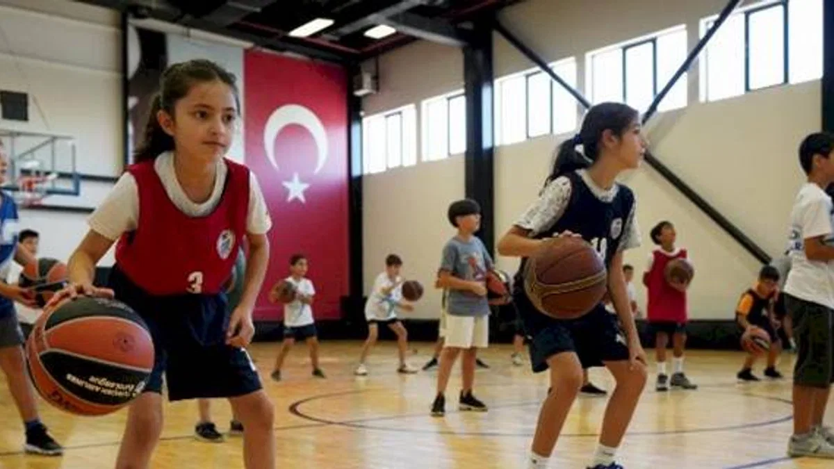 Beylikdüzü'nde pota için altyapı seçmeleri yapıldı