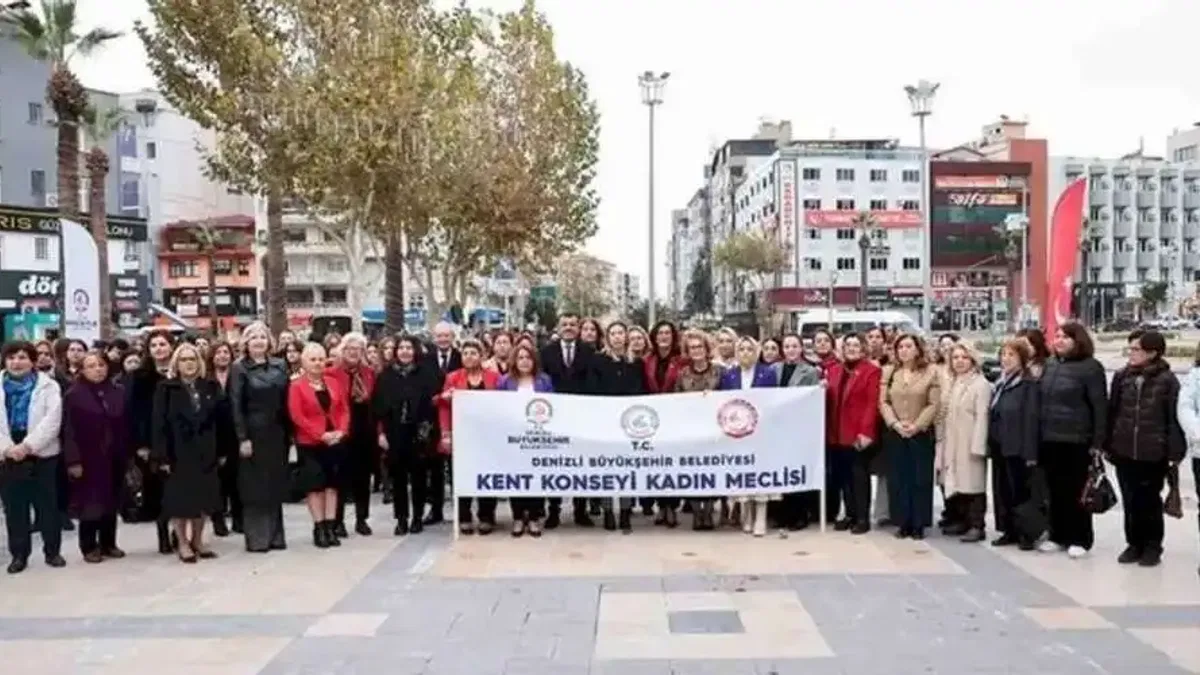 Denizli Kadın Meclisi’nden Dünya Kadın Hakları Günü’nde anlamlı buluşma