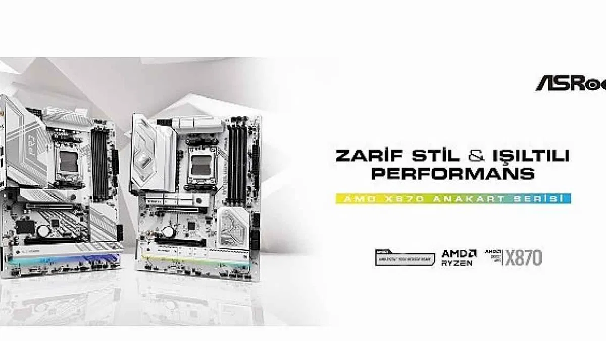 ASRock Yeni X870E/X870 Serisi Anakartlarıyla AMD Ryzen 9000 Serisi İşlemcilere Hazır!