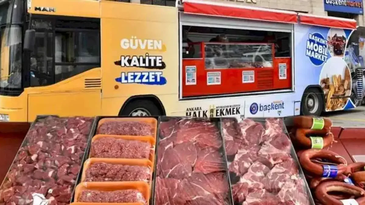 Ankara'da uygun fiyatlı et satışı başlıyor... Kıyma 419, kuşbaşı 499 TL!