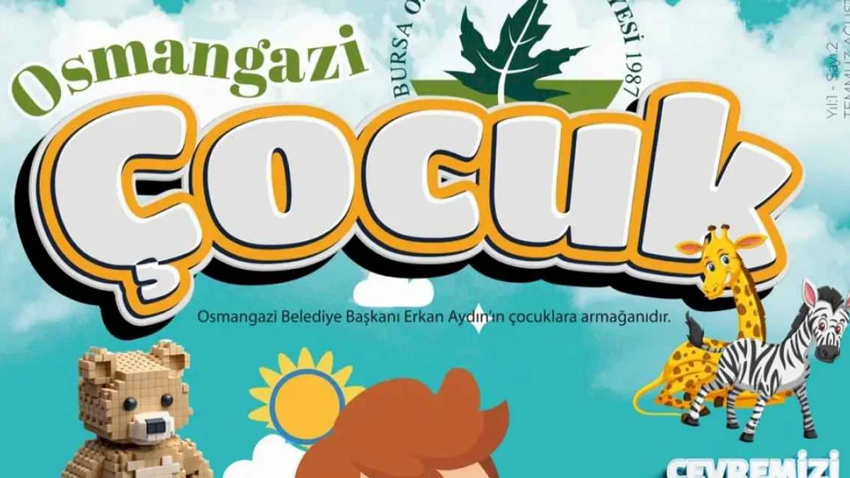 Bursa'da Osmangazi Çocuk dergisinin ikinci sayısı çıktı